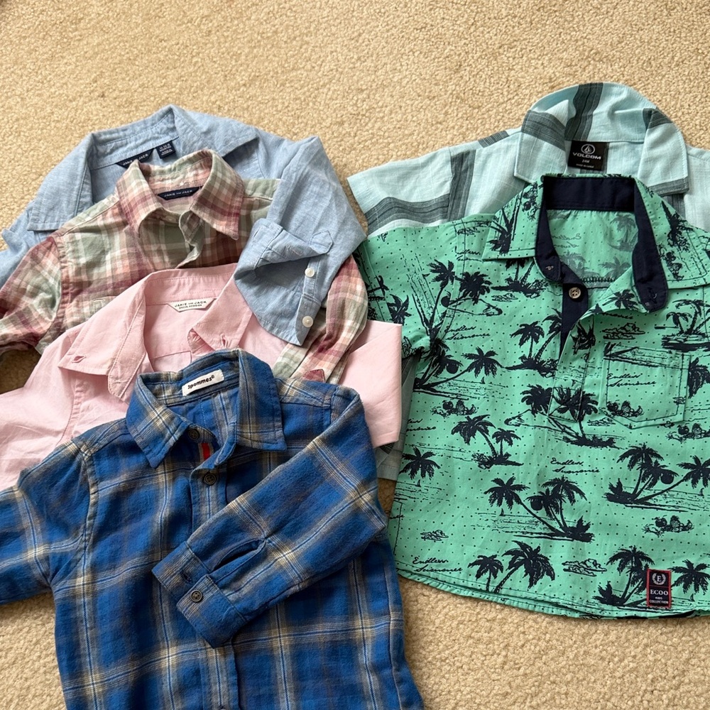Janie and Jack Boy Shirts bundle 18-24 months